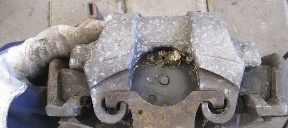 Mercedes-Benz CLS C218 X218 Rear brake caliper
