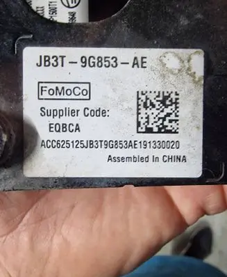 Ford Ranger Distronic sensor radar JX7T9G768AC X1191068264V ACC28623667X