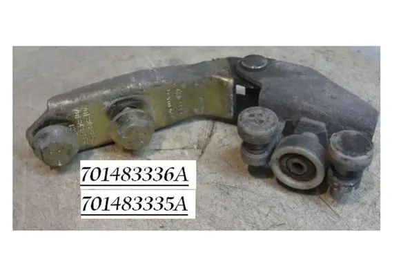 Volkswagen Transporter - Caravelle T4 Sliding door middle roller runner 701483336A 701483335A