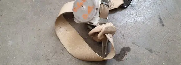 Subaru Tribeca Roof seat belt 
