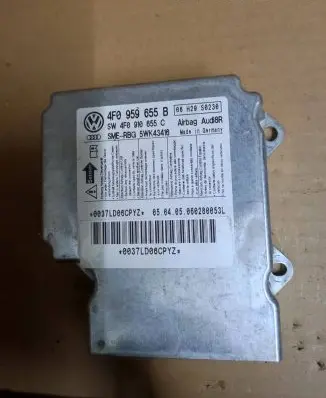 Audi A6 S6 C6 4F Airbag control unit/module 4F0959655B 4F0910655C 5WK43416