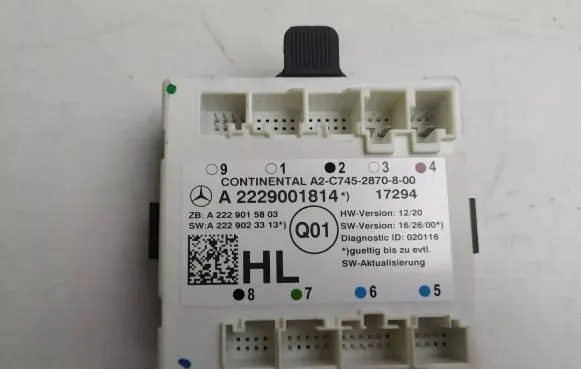 Mercedes-Benz C W205 Door control unit/module A2229001814 A2229015803 A2229023313