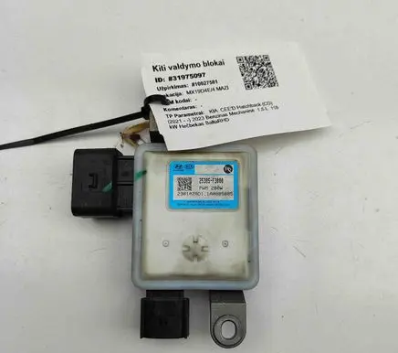 Coolant fan relay