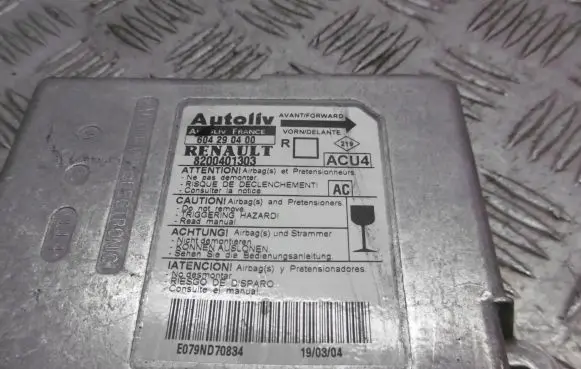 Renault Scenic II - Grand scenic II Airbag control unit/module 604290400