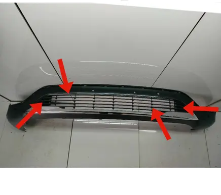 Mercedes-Benz EQB Front bumper lower grill