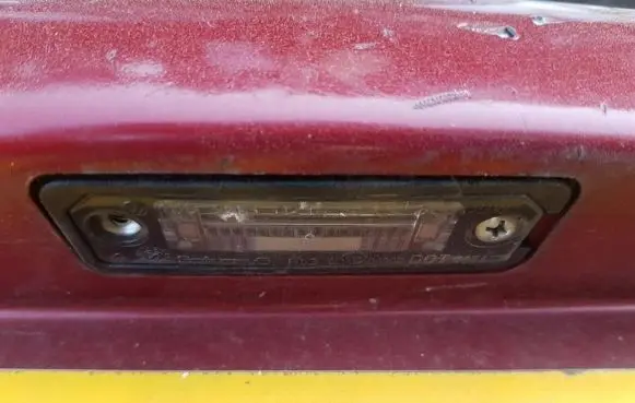 Number plate light