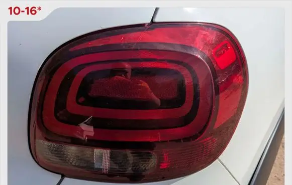 Citroen C3 Rear/tail lights MK3SX