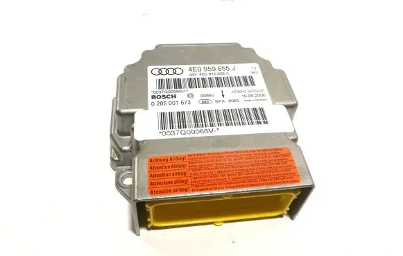 Audi A8 S8 D3 4E Airbag control unit/module 4E0959655J 4E0910655C 0285001673
