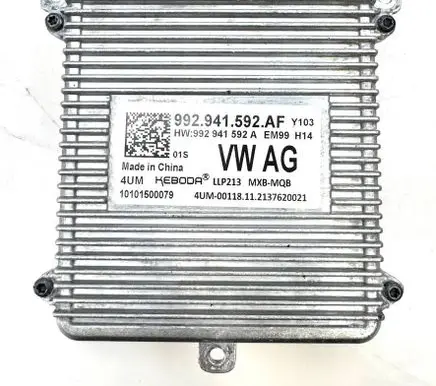 Volkswagen PASSAT B8 Headlight ballast module Xenon 992941592AF 10101500079 992941592A