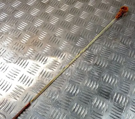 Oil level dip stick