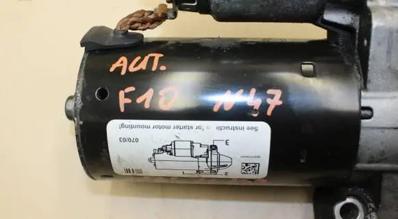 BMW 5 F10 F11 Starter motor 8570383