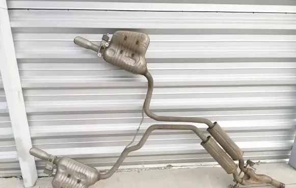 Audi A6 S6 C6 4F Muffler/silencer 4f0120d 4f0253612r 4f0253611r