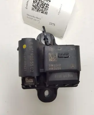 Mercedes-Benz E C207 W207 Glow plug pre-heat relay A6519005502