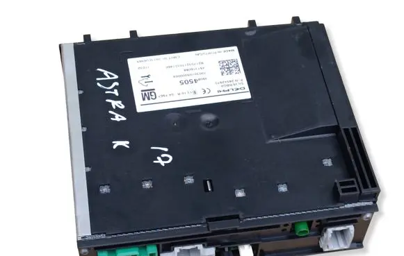 Opel Astra K GPS navigation control unit/module 39084505 497316088 7003010500000X