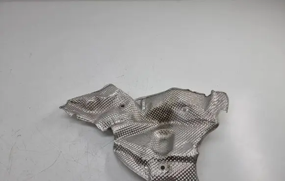 Heat shield in engine bay