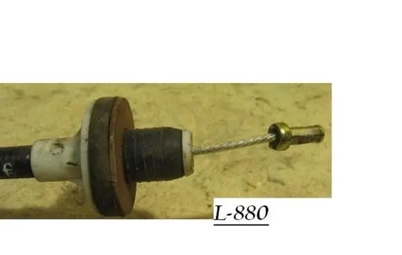 Opel Astra F Clutch cable 90448626