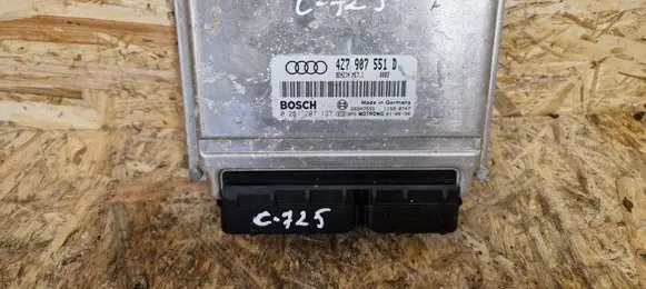 Audi A6 S6 C5 4B Engine control unit/module 4Z7907551D 0261207137 26SA7555