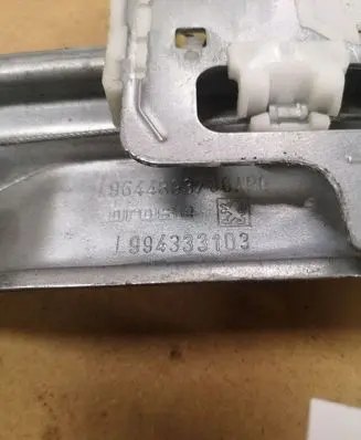Peugeot 407 Rear window lifting mechanism without motor L9644893780 L994333103