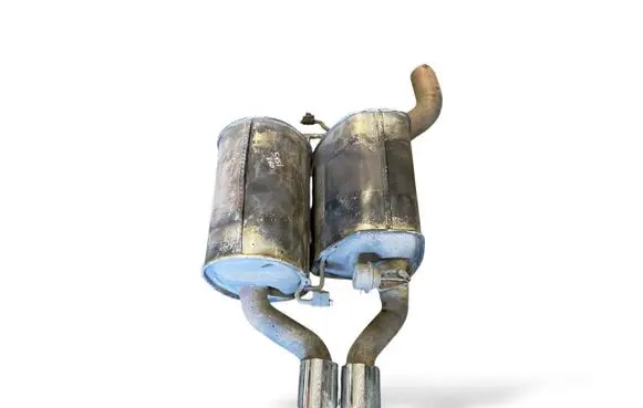 BMW 5 E60 E61 Rear muffler/silencer tail pipe 7525628 7525629