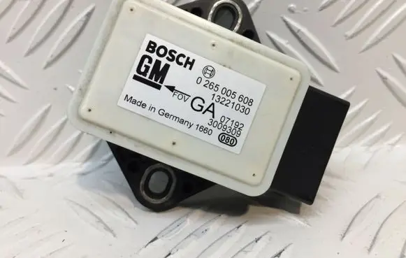 Opel Meriva A ESP acceleration yaw rate sensor 13221030