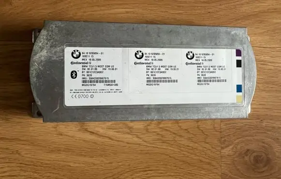 BMW 3 E92 E93 Bluetooth control unit module 9205894 84109205894