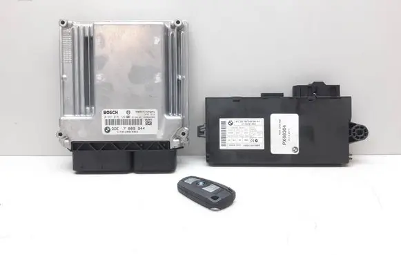 BMW 3 E92 E93 Engine ECU kit and lock set 7809944 0281015129 9226238