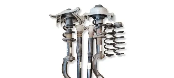 Audi A4 S4 B8 8K Set of springs and shock absorbers (Front and rear) 