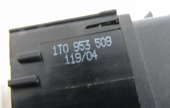 Volkswagen Caddy Hazard light switch 1T0953509