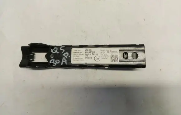 Audi Q5 SQ5 Seat belt adjustment rail 4mo857819