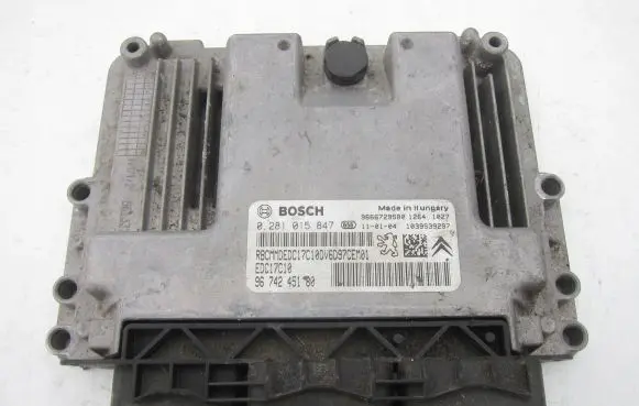 Citroen C3 Engine control unit/module 0281015847 9674245180