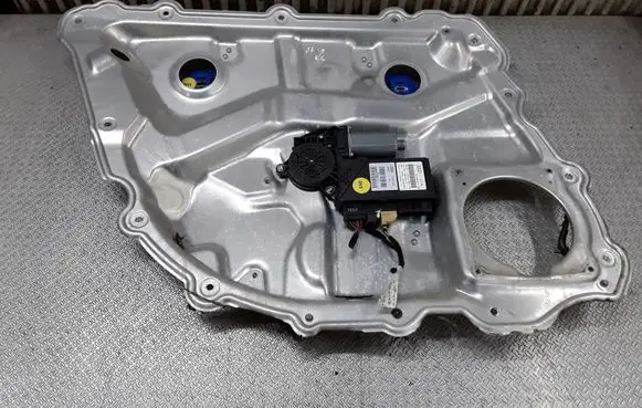 Audi A8 S8 D3 4E Rear door window regulator with motor 4E0910802