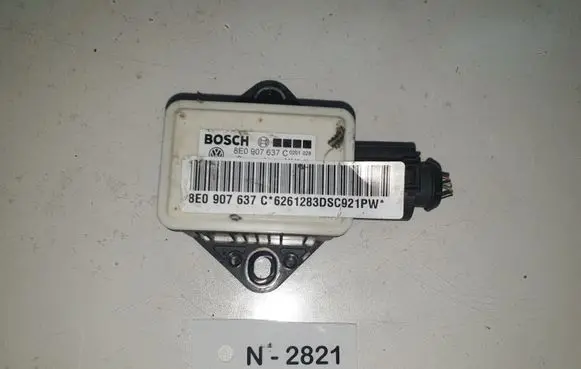 Audi A4 S4 B7 8E 8H ESP acceleration yaw rate sensor 8E0907637C