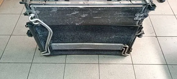 Volkswagen Touareg I Radiator set 7L6121253A A6701