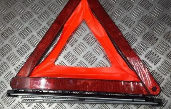 Emergency warning sign
