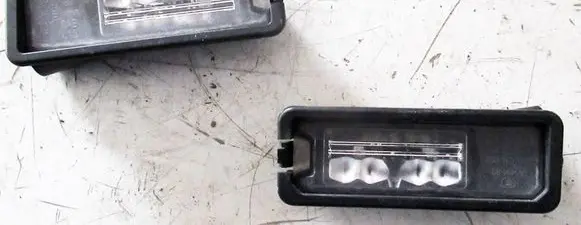 Volkswagen Polo V 6R Number plate light