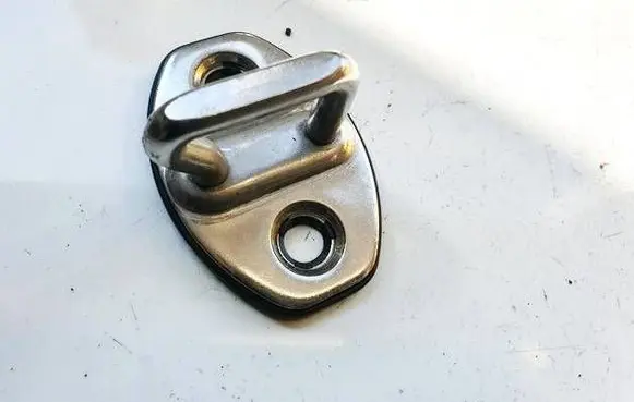 Volkswagen Polo VI Front door lock loop/hook striker 3C0837033B