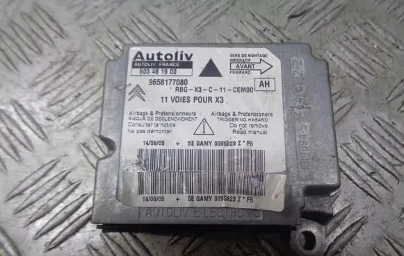 Citroen C5 Airbag control unit/module 9658177080
