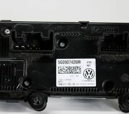 Volkswagen Golf V Interior fan control switch 5G0907426M