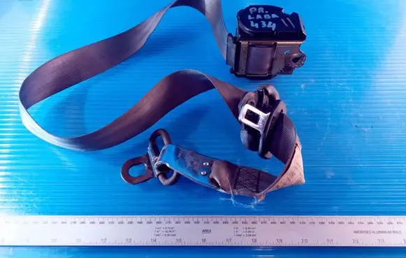 Seat Toledo III (5P) Front seatbelt 7M0857816F 560196629