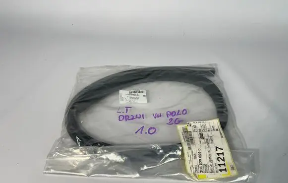 Volkswagen Polo VI Rubber seal rear door 2G6839699D