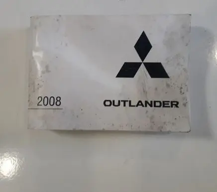 Mitsubishi Outlander User manual 