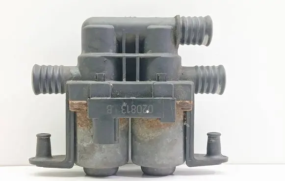Coolant heater control valve