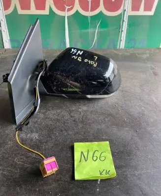 Volkswagen Polo IV 9N3 Front door electric wing mirror E9024245 E9014245