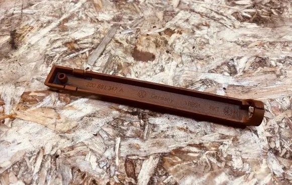 Bentley Flying Spur Front passenger seat rail trim 3D0881347A