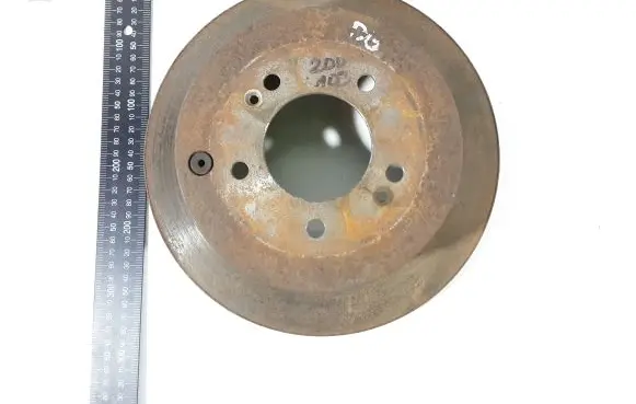 Rear brake disc