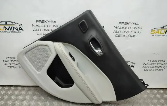 Rear door card panel trim