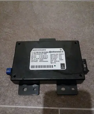 Mercedes-Benz E W212 Other control units/modules A1729000608 A1729022704 A1729022804