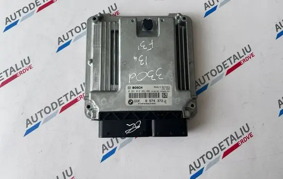 BMW 3 F30 F35 F31 Engine control unit/module 8574372 0281019862 8577835