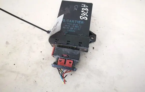 Coolant fan relay