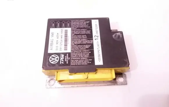 Volkswagen PASSAT B6 Airbag control unit/module 3C0909605M
